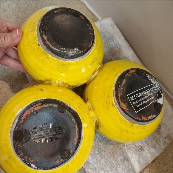 👍 Triple Succulent Planter. C4 - Picture 4 of 6